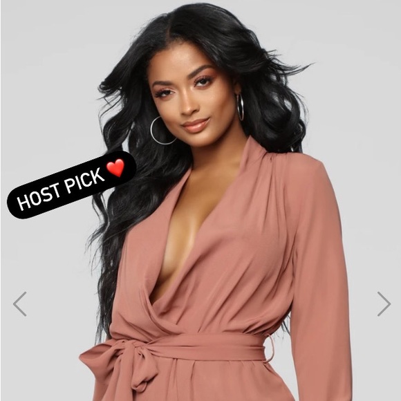 Fashion Nova Pants - Stroll at the Plaza Jumpsuit
